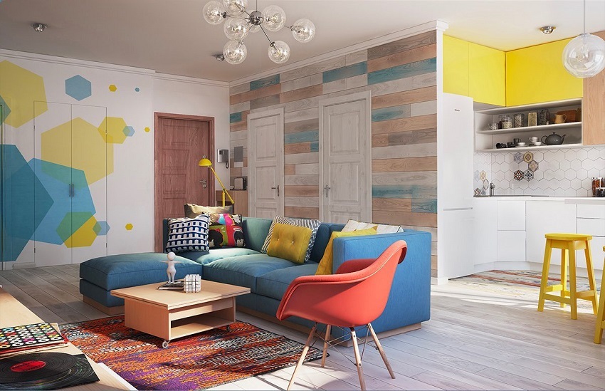 advantage of every square meter do with the decoration in small houses