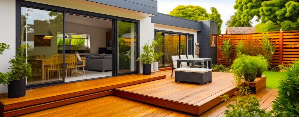 A beautiful home with outdoor place