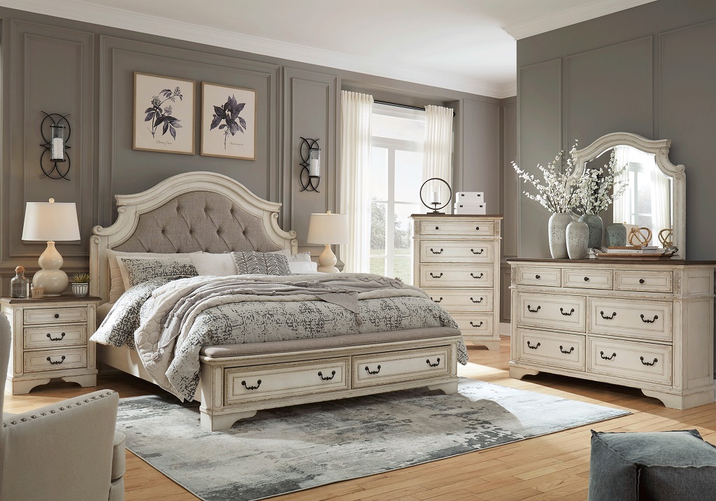 Modern king bedroom set on clearance featuring minimalist design
