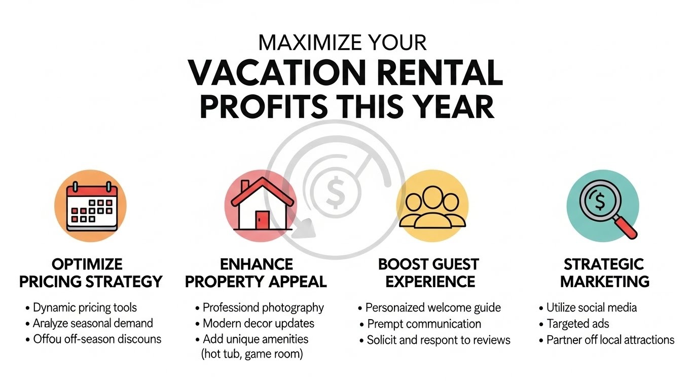 Optimized vacation rental listing with professional photos