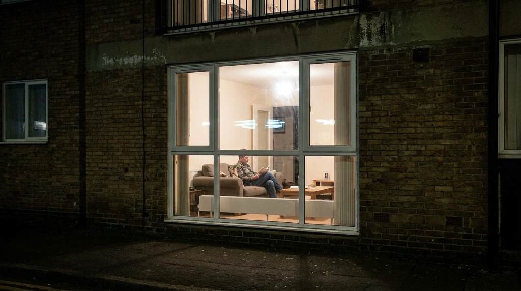Phoenix home windows with layered privacy shades
